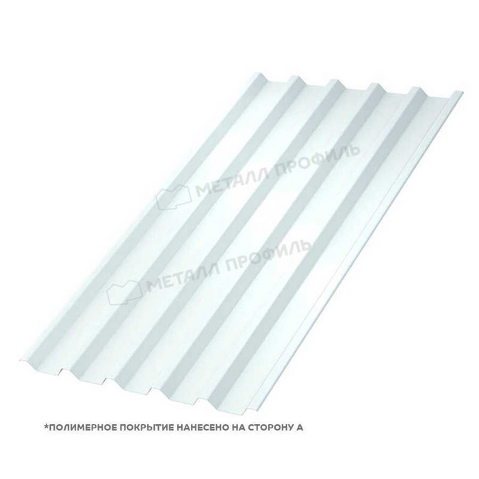 Профлист Металл Профиль С-44 0,65 Полиэстер RAL 9003 Белый